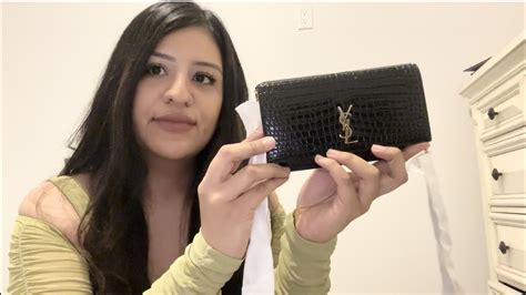 Unboxing: NEW Saint Laurent Cassandre Phone Holder in Black 